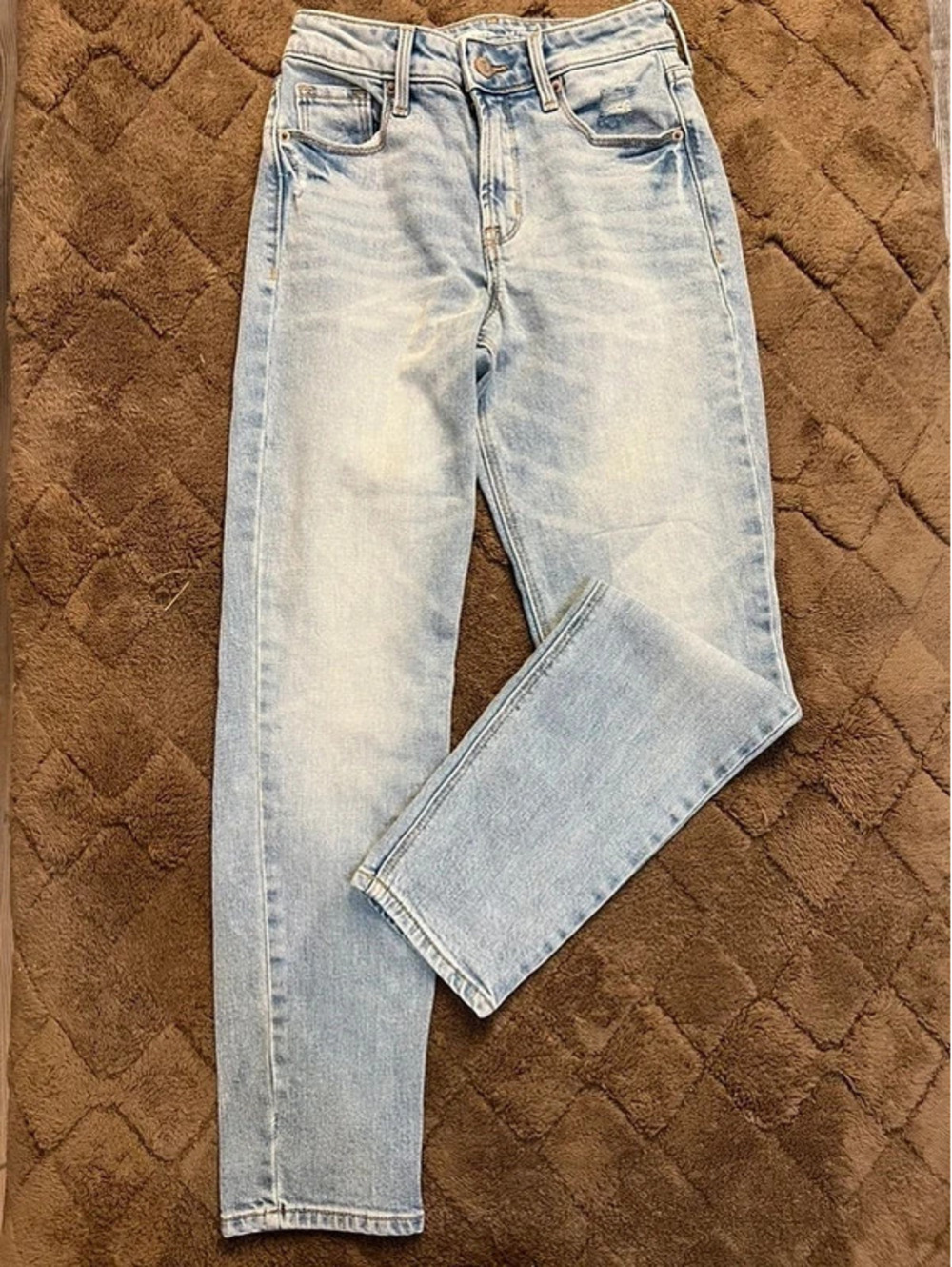 Old Navy High Rise Power Slim Straight Jeans